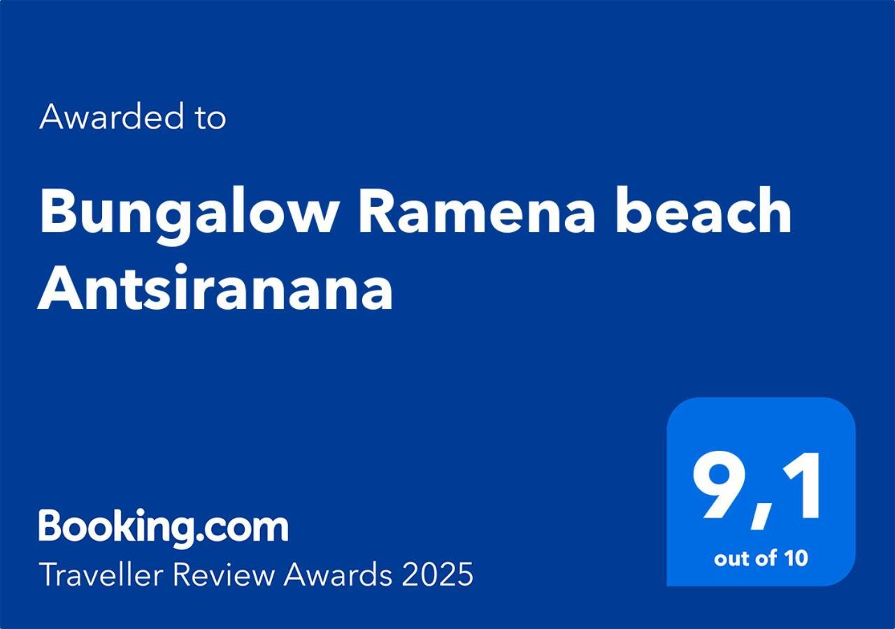 Bungalow Ramena Beach Antsiranana Andjamen Kültér fotó